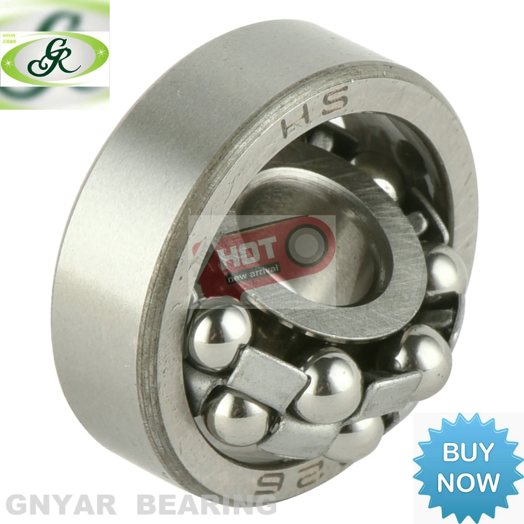 126 6*19*6 Tn Steel Cage Self-Aligning Ball Bearings